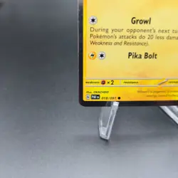 2024 Pikachu Trick Or Trade Cosmos Stamped Holo Pokemon Card - 018/091 PAF - NM - Image 5