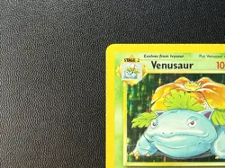 Pokemon TCG Venusaur Base Set Holo Unlimited Rare Card 15/102 - Image 5