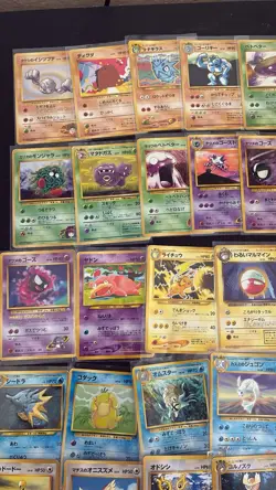 Nintendo Pokemon Japanese Base Set 30 Card Lot Pikachu Raichu Vintage 1996 - Image 4