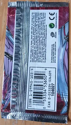 YuGiOh! - Strike Of Neos (STON) 1st Edition EMPTY! Booster Pack Wrapper NO Cards - Image 2