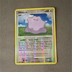 Pokemon Ditto Pokemon Basic 60 HP Holo 2008 Set 27/146 English TCG Card - Image 1