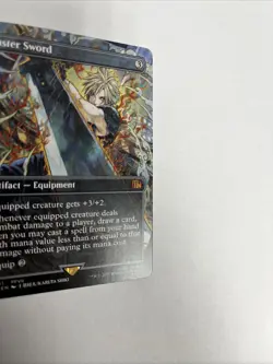 Buster Sword Borderless Nonfoil Card #0351 MTG LP - Image 2