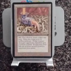Magic: The Gathering Legends Serpent Generator Artifact Mark Tedin 1994 - Image 1