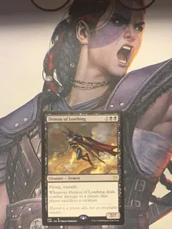 MTG Demon of Loathing Theros Beyond Death Regular - Image 1