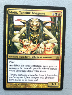 Mtg Carte Magic Lorwyn Wort Boggart Auntie French HP - Image 1