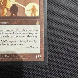 Magic: The Gathering Metalworker Artifact Creature Urza's Destiny Rare LP - Image 5
