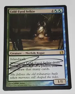 MTG COLD-EYED SELKIE SIGNED BY ARTIST - Image 1