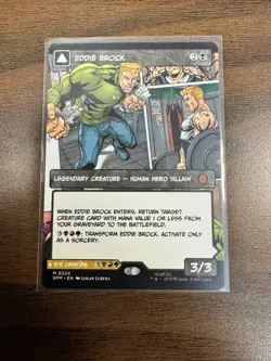 Eddie Brock / Venom, Lethal Protector Marvel's Spider-Man Showcase Mythic Rare - Image 1