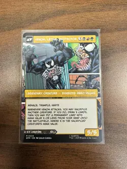 Eddie Brock / Venom, Lethal Protector Marvel's Spider-Man Showcase Mythic Rare - Image 2