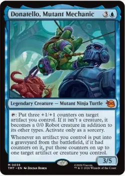 Donatello, Mutant Mechanic (Regular, #36, NM) Teenage Mutant Ninja Turtles (TMT) - Image 1