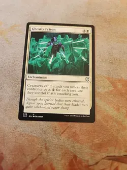 Ghostly Prison Commander Kaldheim MTG LP - Image 1