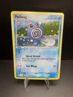 Poliwag 75/112 FireRed & LeafGreen Reverse Holo Pokemon Card TCG - Image 1