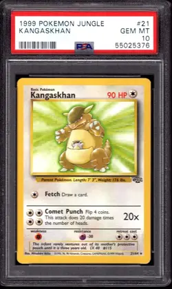 1999 Pokemon Jungle Unlimited - PSA 10 (Lot of 4) - Image 1