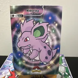 Pokemon Database Shiny Set Nidoran Nidorina Nidoqueen Sparkle Holo Set Of 3 - Image 3