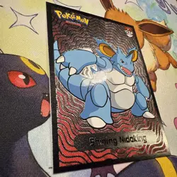 Pokemon 2024 Shiny Infinity Set Shining Nidoking Silver Foil Peru Non-TCG - Image 2