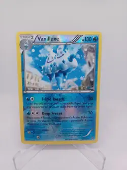Pokemon XY Breakthrough Vanilluxe Rare Reverse Holo 45/162 TCG Card - Image 1