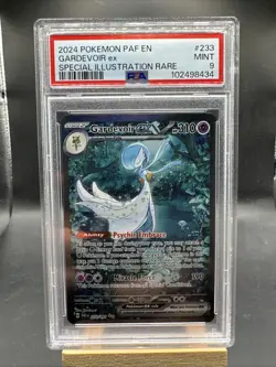 Gardevoir EX 233/091 Paldean Fates Special Illustration Rare Pokemon TCG PSA 9 - Image 1