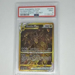 Pokemon Giratina VSTAR GG69 Crown Zenith Galarian Gallery PSA 9 Holo Secret - Image 1