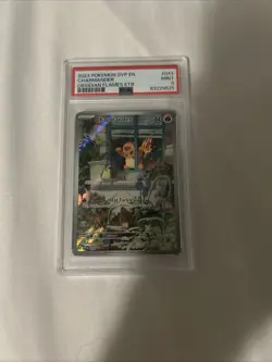 Pokemon SV Obsidian Flames Charmander 044 Promo PSA 9 - Image 1