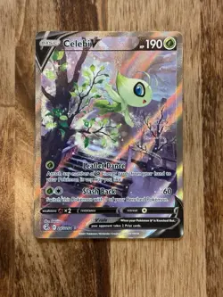 Pokemon TCG Celebi V Alternate Full Art Ultra Rare Holo 245/264 Fusion Strike - Image 1
