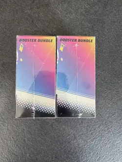 X2 Pokemon TCG Scarlet & Violet Prismatic Evolutions Booster Bundle Sealed - Image 3