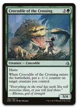 Crocodile of the Crossing #162 (NM) Amonkhet AKH Magic MTG - Image 1