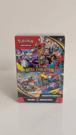 Pokemon Mega Evolution Booster Bundle Box 6 Booster Packs Sealed - Image 1