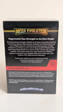 Pokemon Mega Evolution Booster Bundle Box 6 Booster Packs Sealed - Image 2