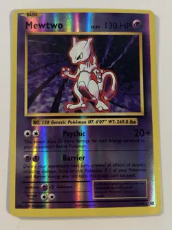 Mewtwo 51/108 Evolutions Reverse Holo LP Pokemon TCG - Image 1