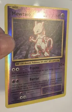 Mewtwo 51/108 Evolutions Reverse Holo LP Pokemon TCG - Image 3