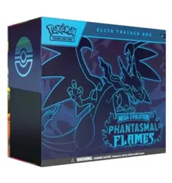 Pokemon TCG Mega Evolution Phantasmal Flames Elite Trainer Box New Factory Seal - Image 1