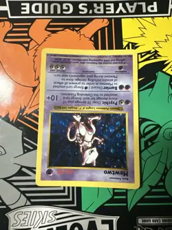 Mewtwo 10/102 Shadowless Holo Rare Base Set Pokemon - Image 3