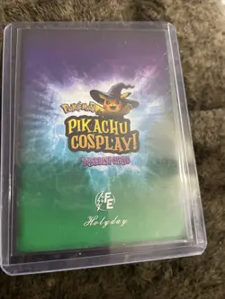 Transformers (Pikachu) #E22 Purple Holo Box Hit Electric Pikachu Cosplay Pokemon - Image 2