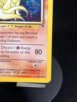 Pokemon TCG Ninetales 17/110 Legendary Collection Holo Rare MP - Image 4