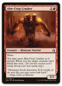 Ahn-Crop Crasher #117 (NM) Amonkhet AKH Magic MTG - Image 1