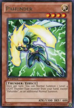 1x (NM) Pahunder - REDU-EN095 - Rare - 1st Edition YuGiOh - Image 1