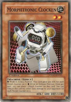 1x (LP) Morphtronic Clocken - CSOC-EN012 - Common - Unlimited Edition YuGiOh - Image 1