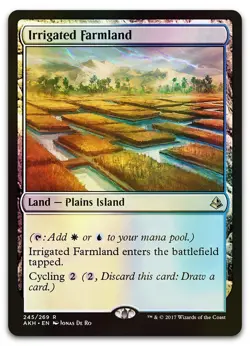 Irrigated Farmland #245 (Foil) (LP) Amonkhet AKH Magic MTG - Image 1
