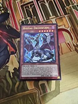 Bystial Druiswurm CH01-EN013 Ultra Rare 1ST ED NM Yugioh - Image 1