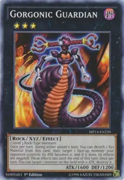 1x (NM) Gorgonic Guardian - MP14-EN220 - Common - 1st Edition YuGiOh - Image 1