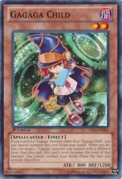 1x (EX) Gagaga Child - YS13-EN006 - Common - 1st Edition YuGiOh - Image 1