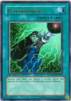 1x (HP) Psychokinesis - CSOC-EN056 - Ultra Rare - Unlimited Edition YuGiOh - Image 1