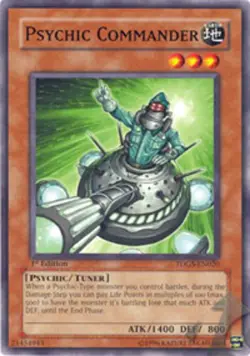 1x (LP) Psychic Commander - TDGS-EN020 - Common - 1st Edition YuGiOh - Image 1