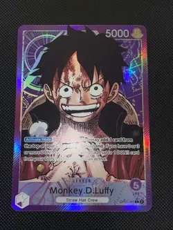 Monkey.D.Luffy Leader Alternate Art Holo OP05-060 One Piece - Image 2