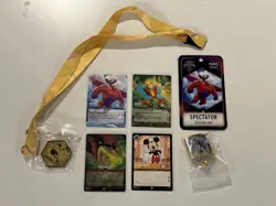 Disney Lorcana Promo LCQ Paris Baymax Kusco - Image 1