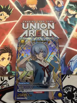 Union Arena Rei Ayanami EVA-1-003 U * Evangelion English - Image 1