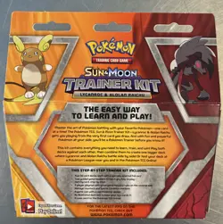 Pokemon TCG: Sun & Moon Trainer Kit Lycanroc & Alolan Raichu Card Game 820650802102 - Image 2