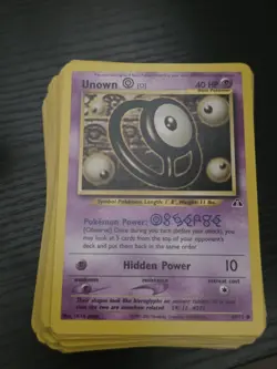 Pokemon TCG Vintage Neo 50+ Mixed Card Lot Neo Genesis Discovery Destiny Unown - Image 1