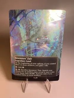 Inventors' Fair (0156) Edge of Eternities: Stellar Sights Borderless Galaxy Foil - Image 1