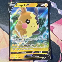 Pokemon Morpeko VMAX & V Promo Holo Card Lot 3 Cards - English - Image 3